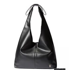 Victoria’s Secret Black Bow Tote Bag NWT